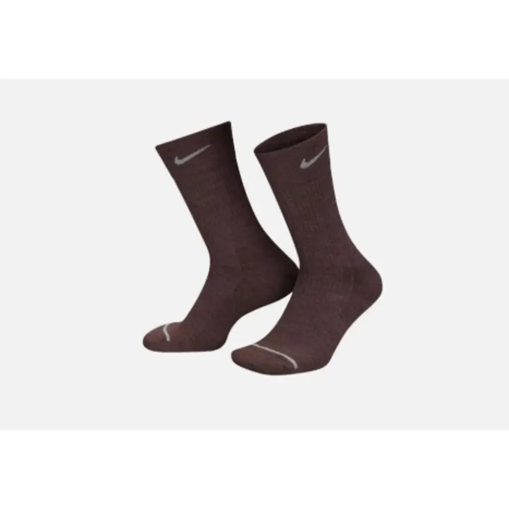 New NWT Nike‎ Everyday Cushioned Wool Blend Crew Socks W 10-13 M 8-12
